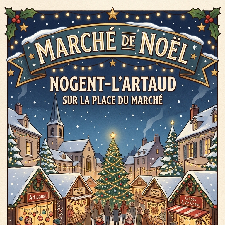 Marché de noël &bull; NOGENT-L'ARTAUD
