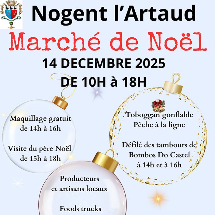 Marché de Noël 2025 &bull; NOGENT-L'ARTAUD